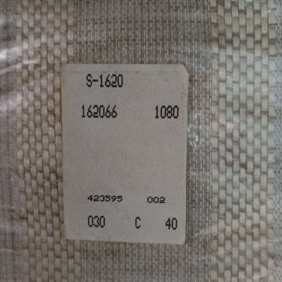 Sears 3-In-1 Lined Rod-Pocket Draperies Pair 80" x 84" Light Chocolate Vtg NEW - Picture 5 of 10